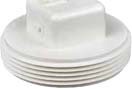 pvc threaded plug